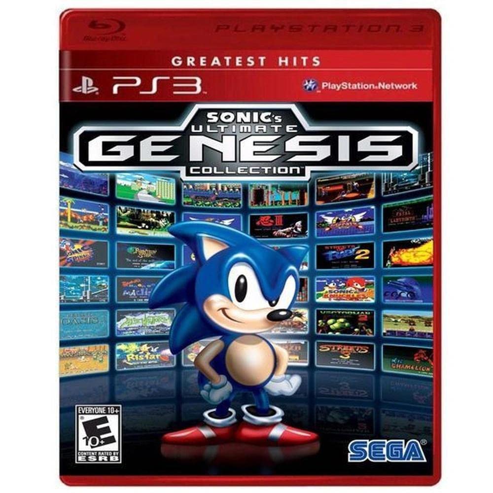 Foto 2 pulgar | Videojuego Ultimate Genesis Collection De Sega Sonic Ps3 - Venta Internacional.
