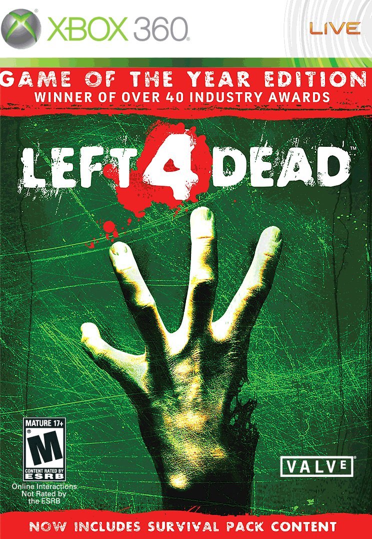 Foto 2 pulgar | Videojuego Electronic Arts Left 4 Dead Juego Del Año Xbox 360 - Venta Internacional.