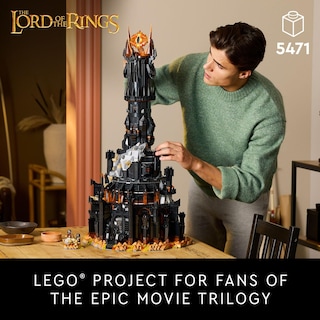 Foto 2 | Set De Construcción Lego Icons El Señor De Los Anillos Barad-dûr 10333 - Venta Internacional.