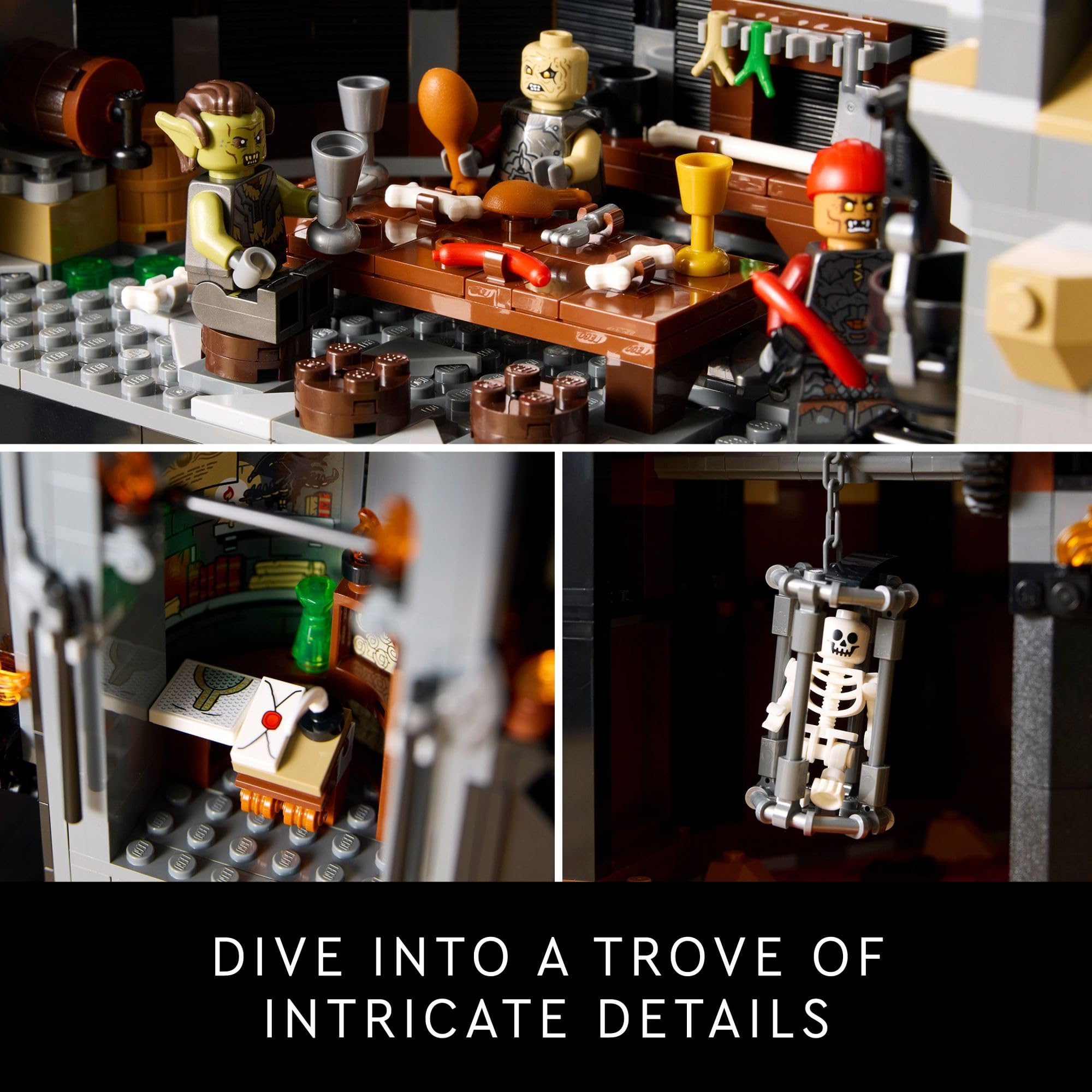 Foto 4 pulgar | Set De Construcción Lego Icons El Señor De Los Anillos Barad-dûr 10333 - Venta Internacional.