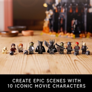 Foto 5 | Set De Construcción Lego Icons El Señor De Los Anillos Barad-dûr 10333 - Venta Internacional.