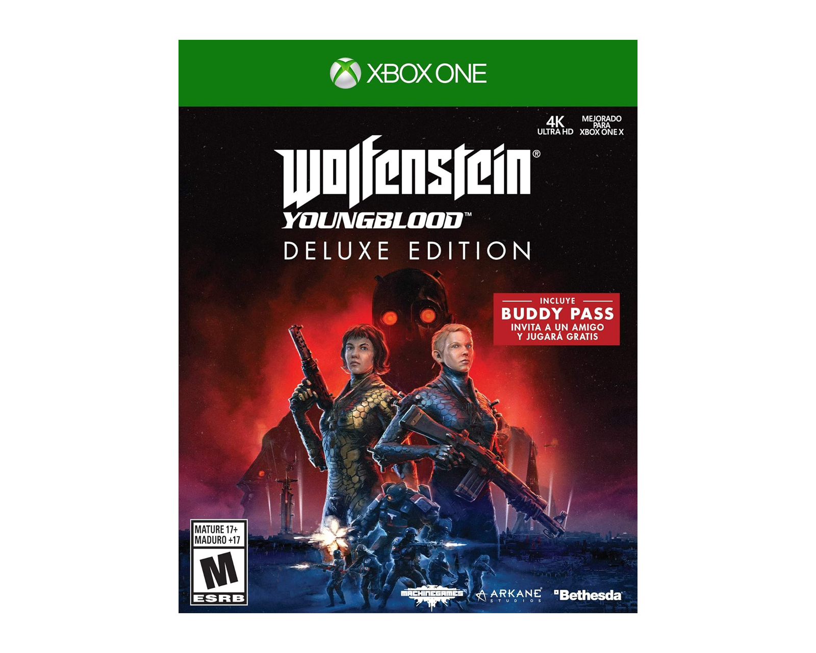 Foto 2 pulgar | Wolfenstein Youngblood Deluxe Edition para Xbox One