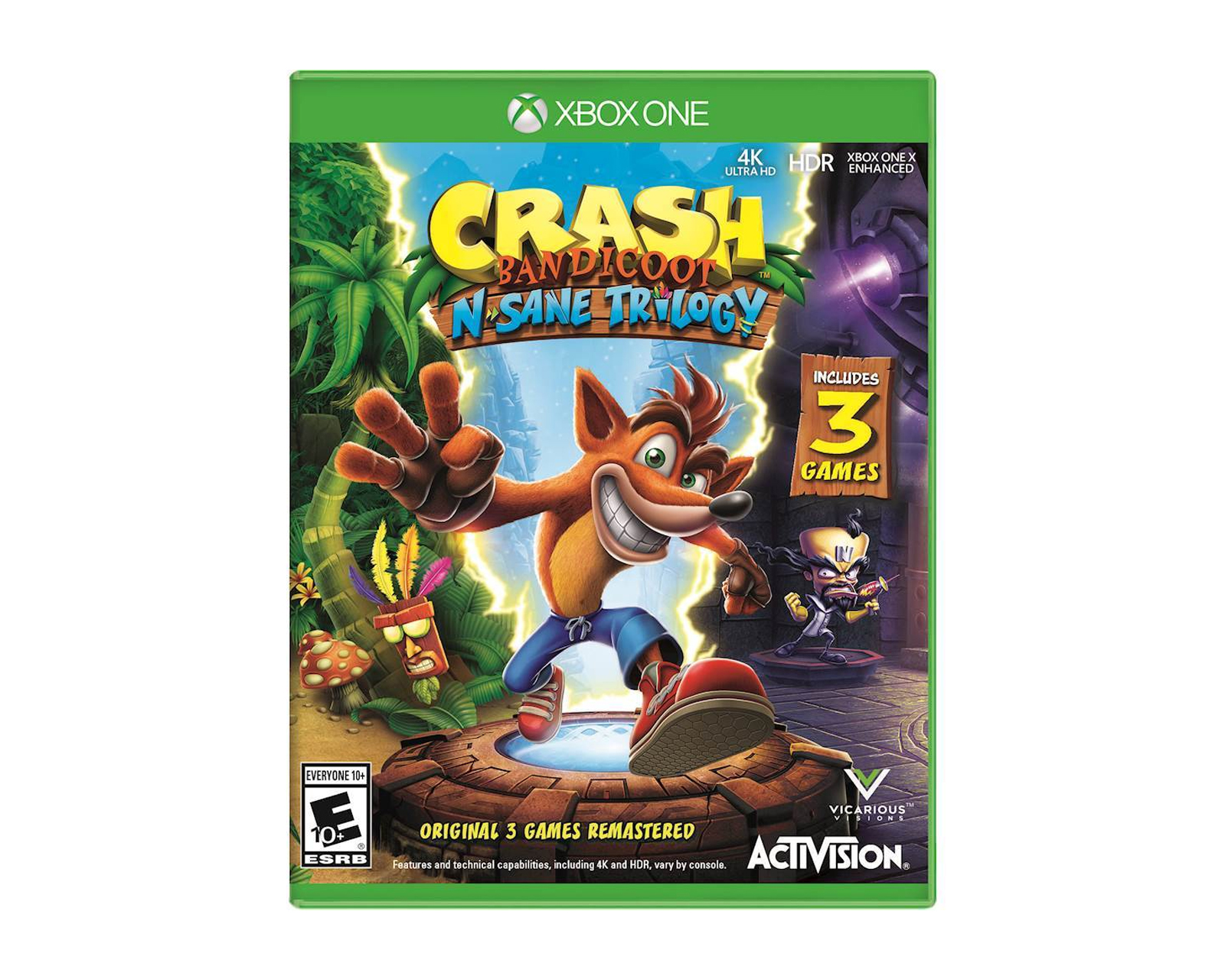 Foto 2 pulgar | Crash Bandicoot Nsane Trilogy para Xbox One