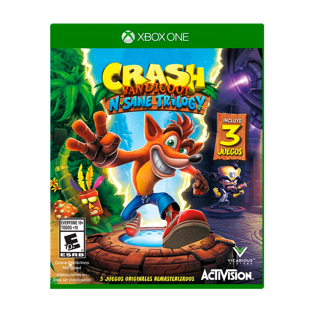 Foto 2 pulgar | Crash Bandicoot N Sane Trilogy para Xbox One