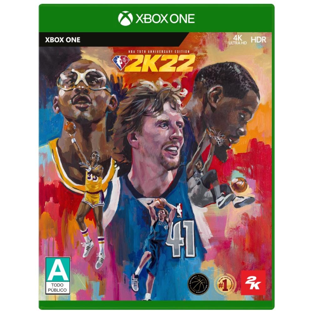 Juego Nba 2k22 75th Anniversary Xbox One - S001 $4,585