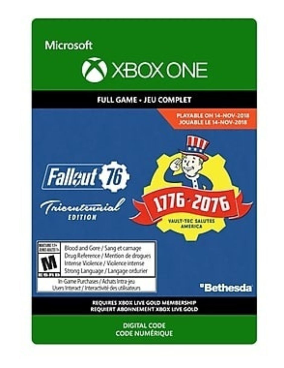 Foto 2 | Videojuego Fallout 76 Xbox One Tricentennial Edition