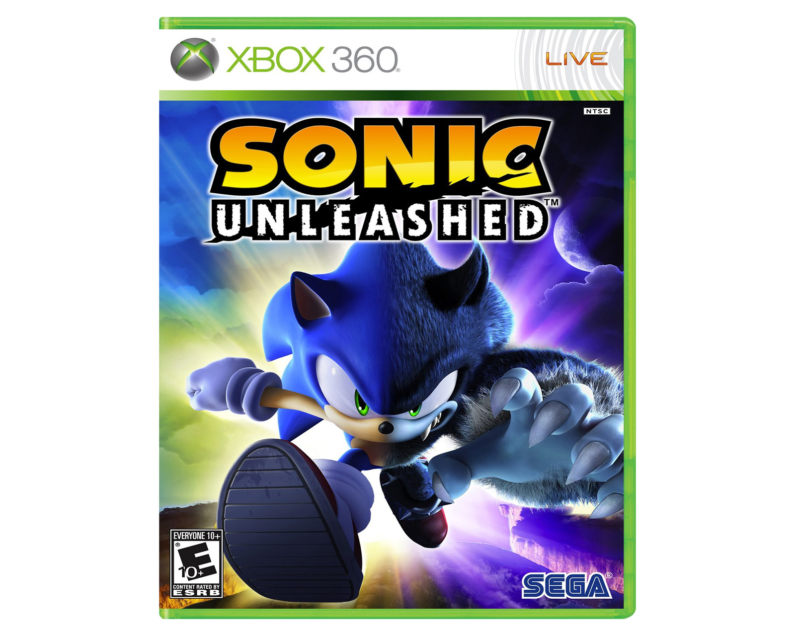 Foto 2 pulgar | Sonic Unleashed Xbox 360 Edición Estándar