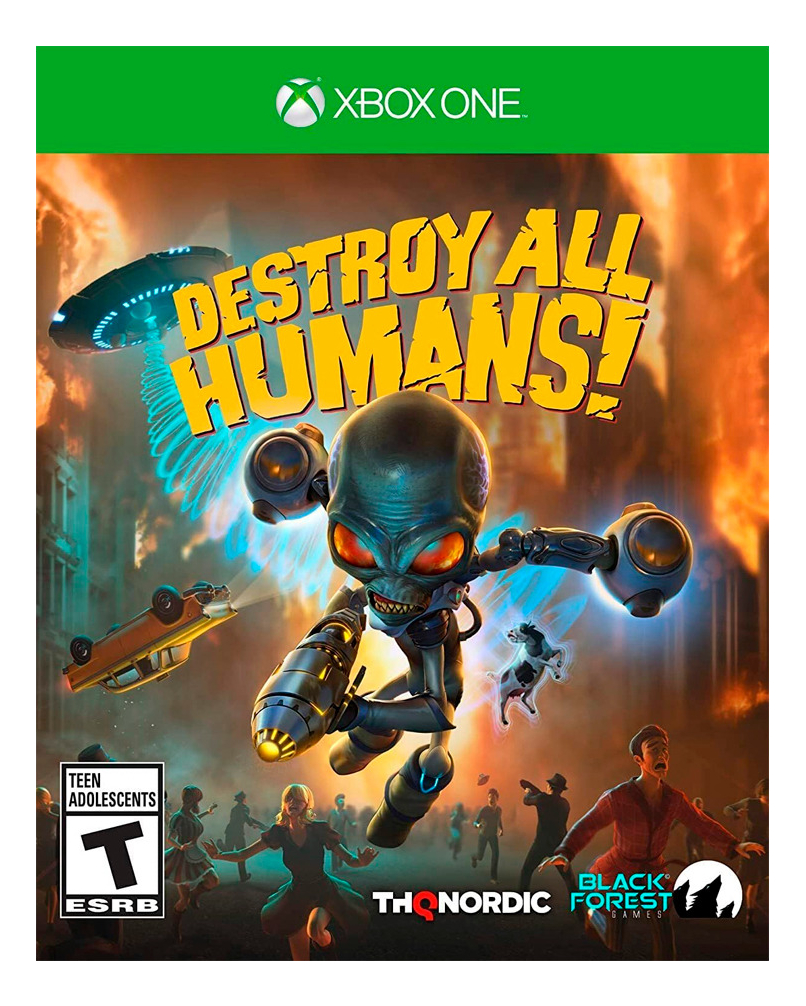 Videojuego Destroy All Humans! Xbox One Standard Edition