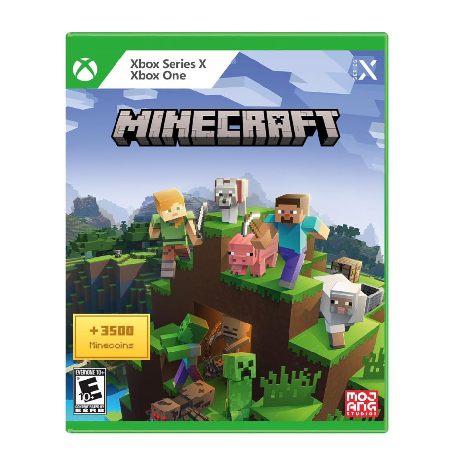 Foto 2 pulgar | Videojuego Minecraft + 3500 Minecoins para Xbox One / Xbox Series X