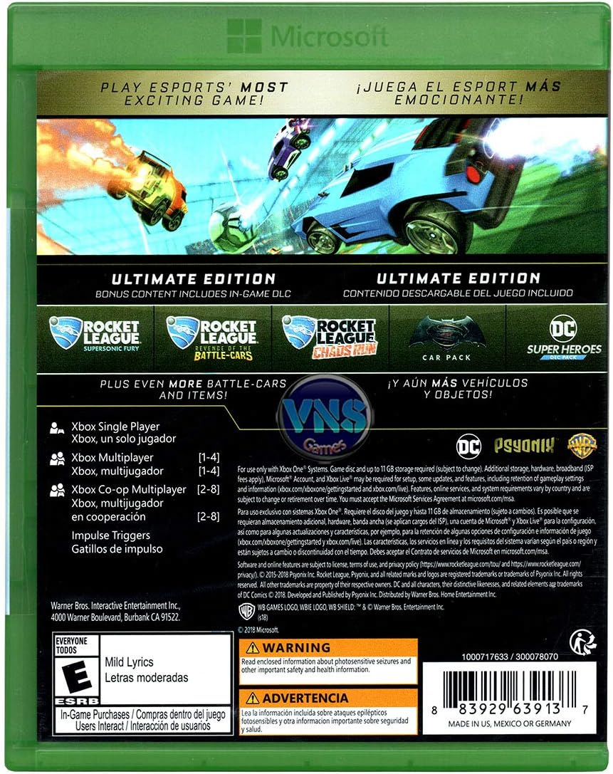 Foto 3 pulgar | Rocket League Ultimate Edition - Xbox One