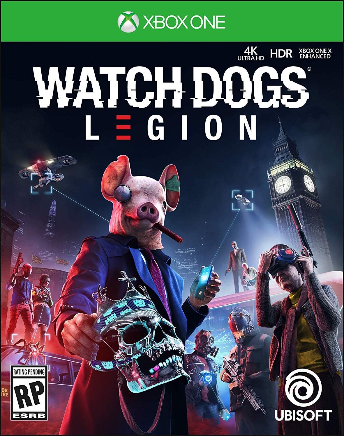 Foto 2 pulgar | Watch Dogs Legion - Xbox One