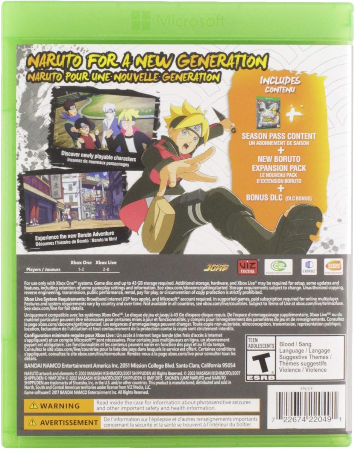 Foto 3 pulgar | Naruto Shipuden - Ultimate Ninja Storm 4 Road To Boruto - Xbox One