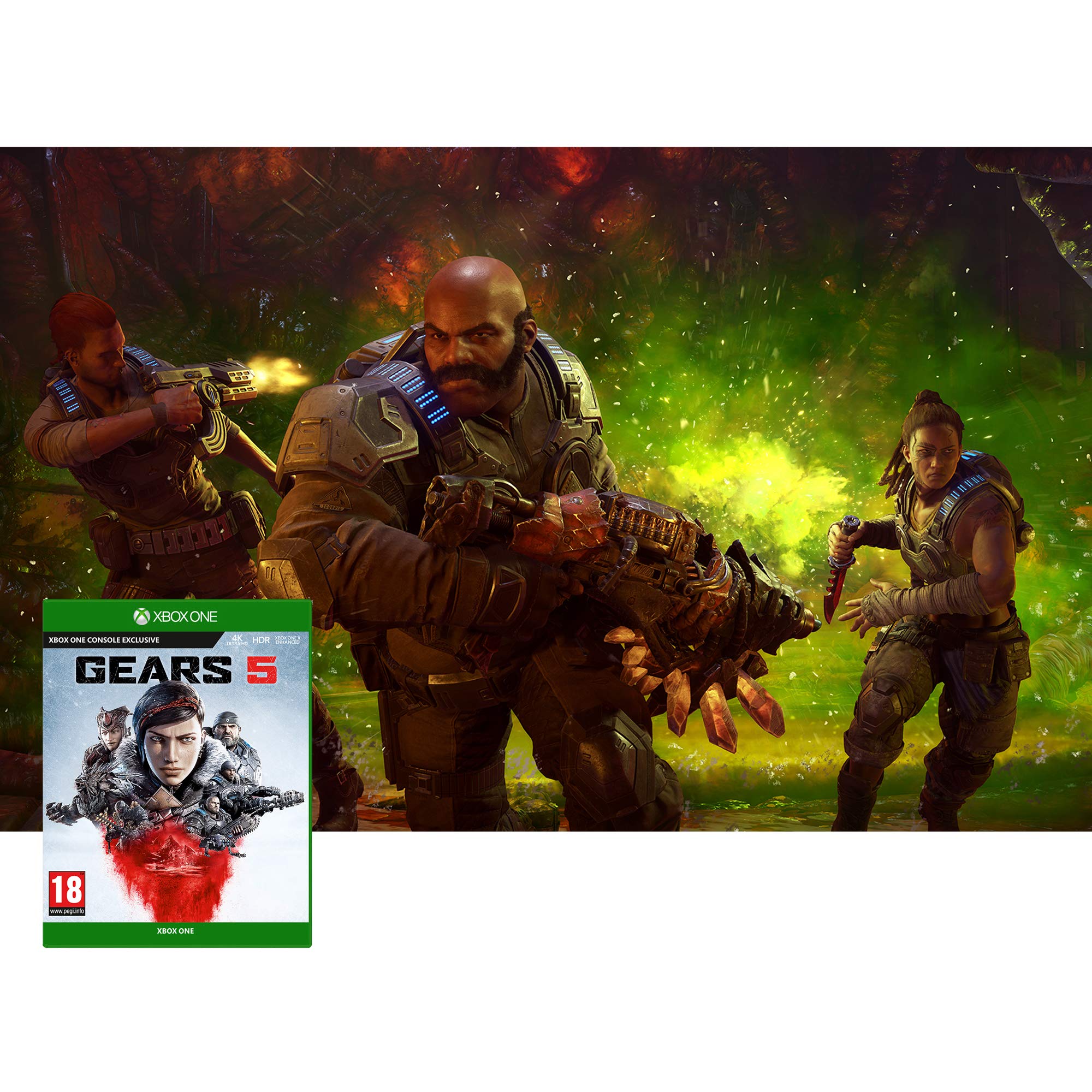 Foto 6 | Consola De Videojuegos Xbox One Gears Of War 5 Pal Eu - Venta Internacional.