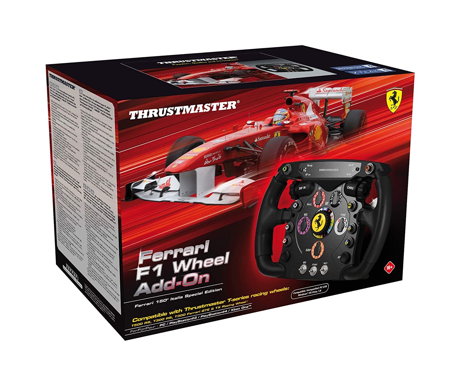 Foto 7 | Un Complemento De Rueda De F1 Para Thrustmaster En Ferrari 150th Italia - Venta Internacional.