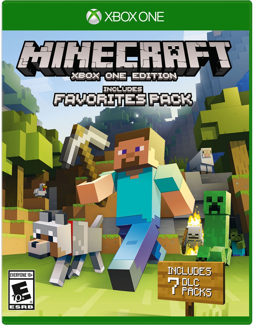Foto 2 pulgar | Videojuego Microsoft Minecraft: Paquete De Favoritos Xbox One - Venta Internacional.