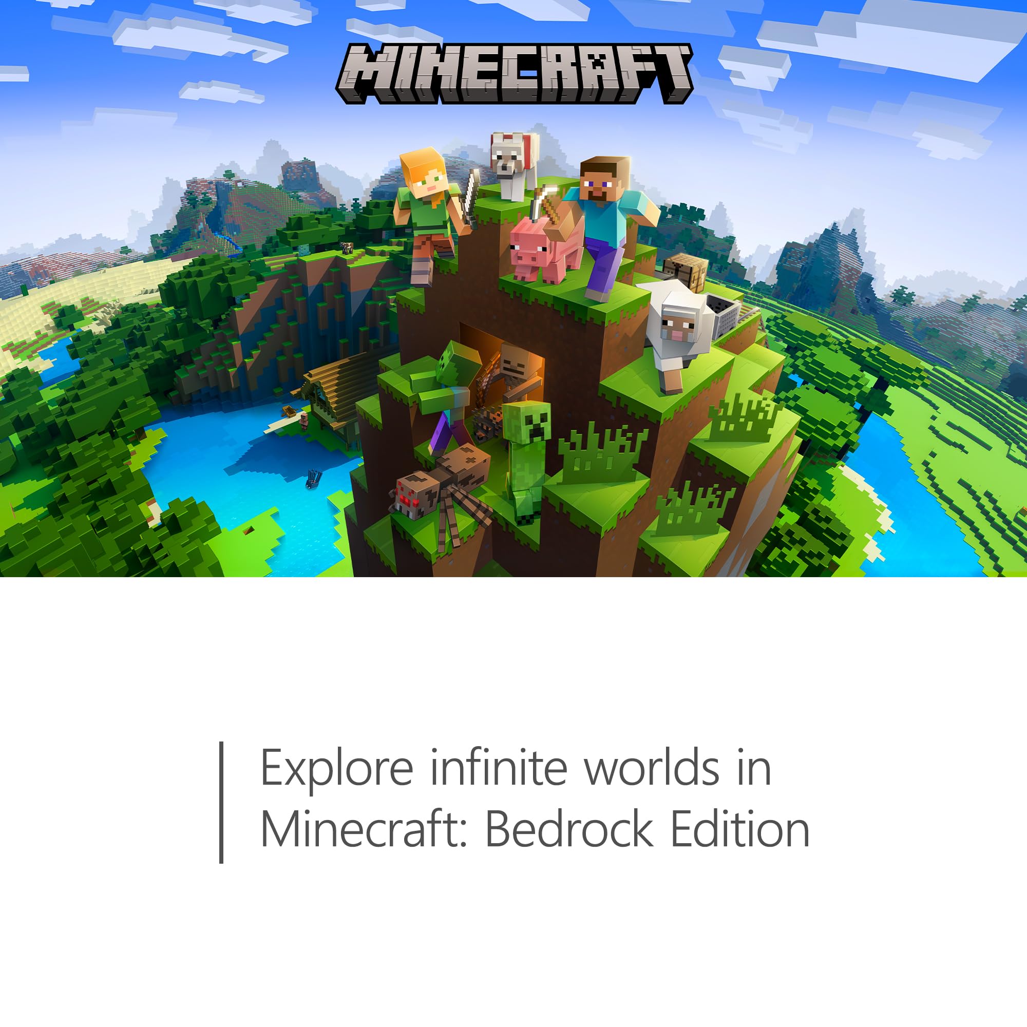 Foto 3 pulgar | Videojuego Xbox Minecraft Bedrock Edition Con 3500 Minecoins - Venta Internacional.
