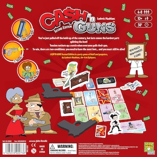 Foto 3 | Producción De Repositorios De Juegos De Mesa Cash N Guns 2nd Edition - Venta Internacional.
