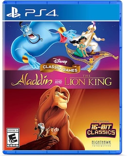 Foto 1 | Videojuego Disney Classic Games Aladdin And The Lion King Ps4 - Venta Internacional.