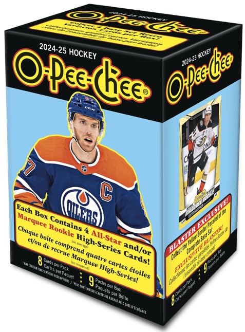 Hockey Card Blaster Box Upper Deck 2024-2025 Nhl O-pee-chee - Venta Internacional.