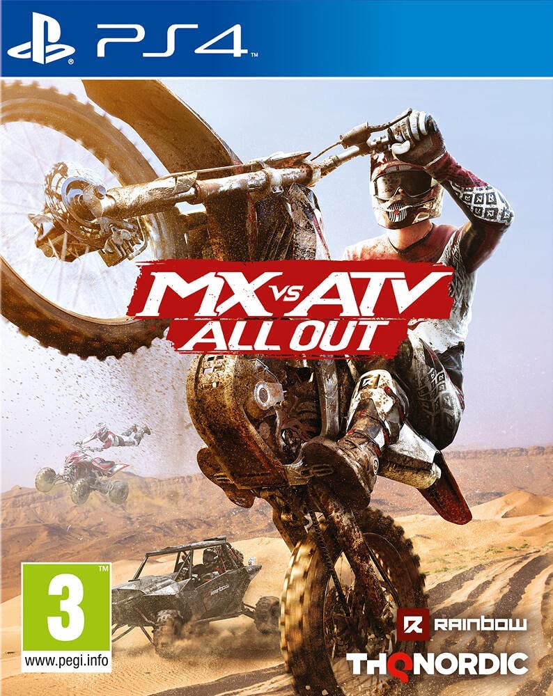 Foto 2 pulgar | Videojuego Thq Nordic Mx Contra Atv All Out Para Ps4 - Venta Internacional.