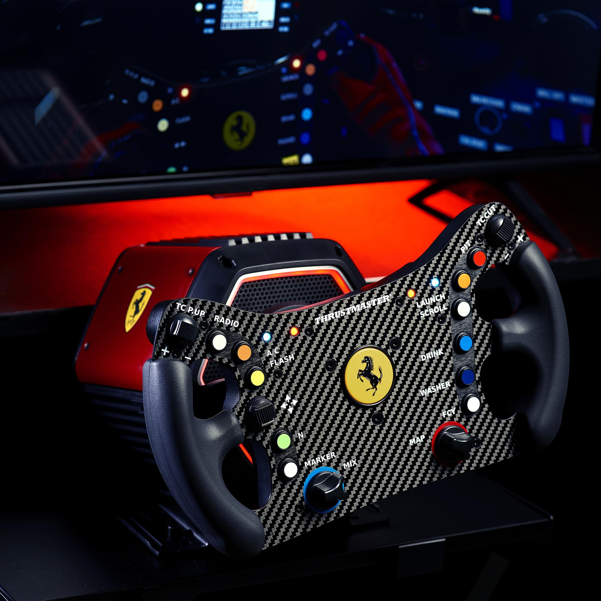 Foto 3 pulgar | Complemento De Rueda Thrustmaster Ferrari 488 Gt3 Para Ps5/ps4/xbox/pc - Venta Internacional.