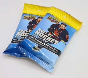 Foto 3 | (2 Paquetes) Paquetes De Grasa De Hockey De La Nhl Upper Deck Serie 1 De La Nhl 2021/22 - Venta Internacional.