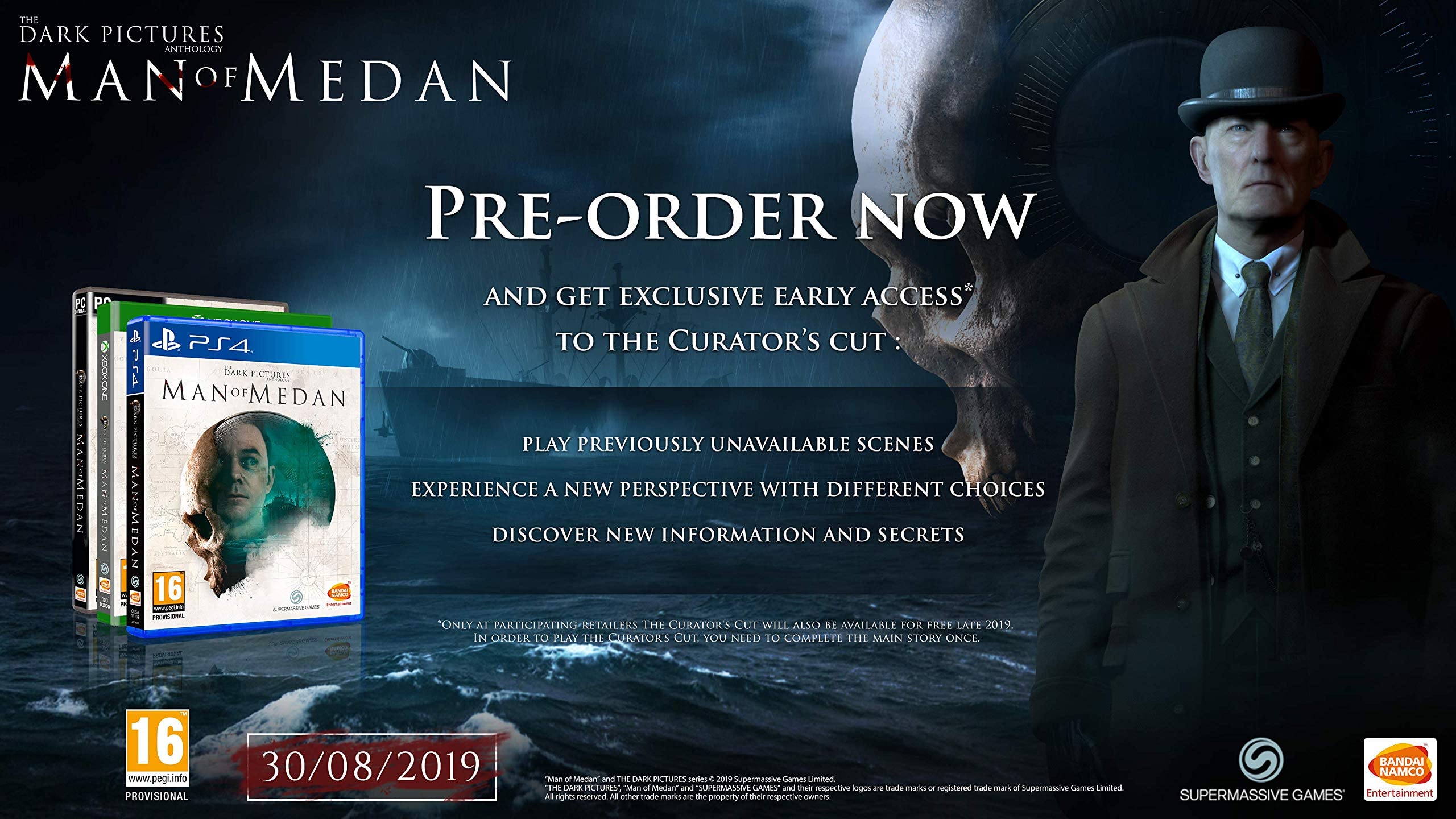 Foto 3 pulgar | Videojuego Bandai Namco Entertainment The Dark Pictures Anthology - Man Of Medan Xbox One - Venta Internacional.