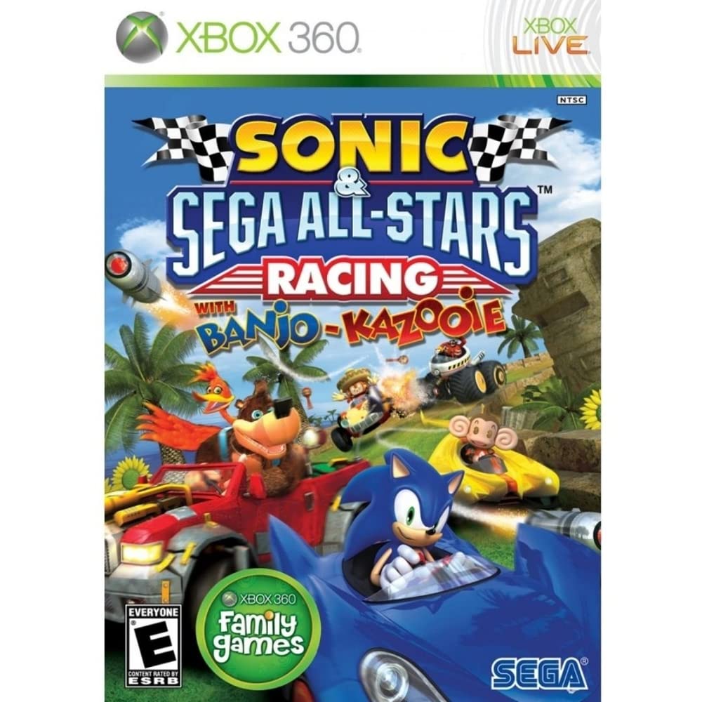 Foto 2 pulgar | Videojuego Sega Sonic Y Sega All-stars Racing - Xbox 360 - Venta Internacional.
