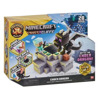 Foto 1 | Toy Akedo Treasure X Minecraft Cuevas Y Acantilados Ender Dragon - Venta Internacional.