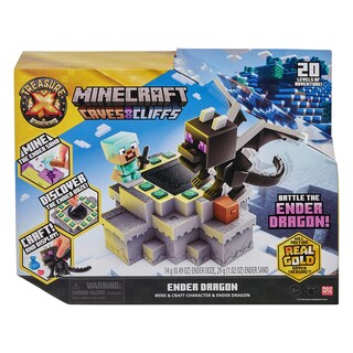 Foto 4 | Toy Akedo Treasure X Minecraft Cuevas Y Acantilados Ender Dragon - Venta Internacional.