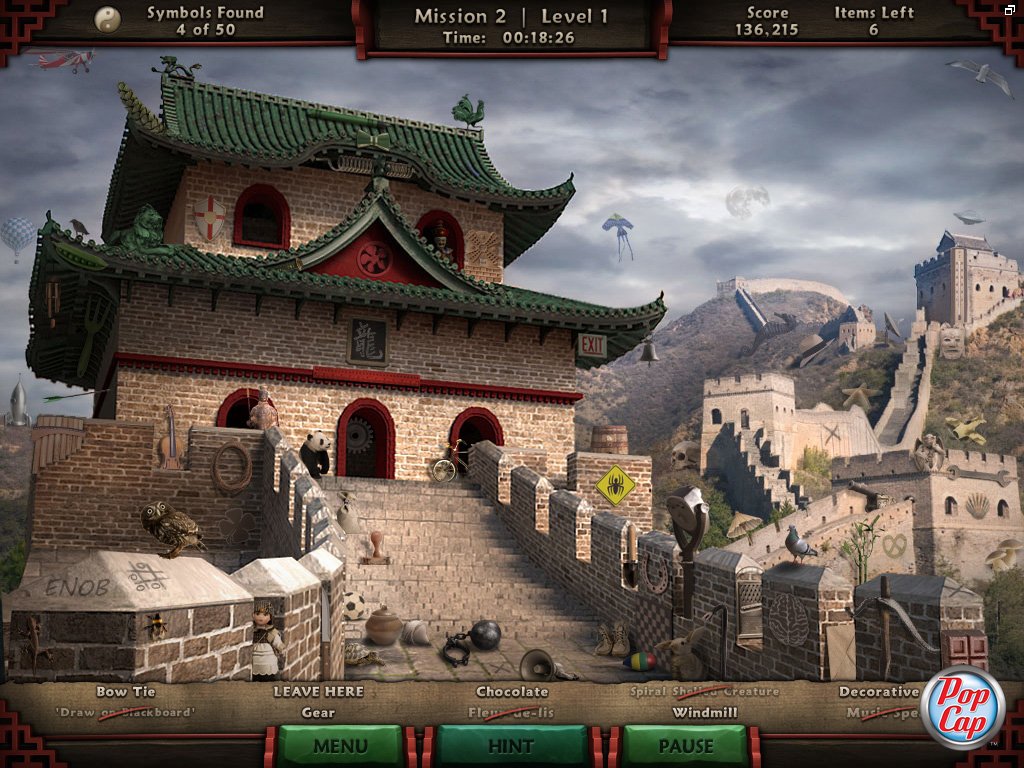 Foto 6 pulgar | Videojuego Popcap Amazing Adventures: The Forgotten Dynasty - Venta Internacional.