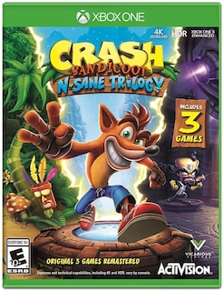 Foto 1 | Videojuego Activision Crash Bandicoot N. Sane Trilogy Xbox One - Venta Internacional.