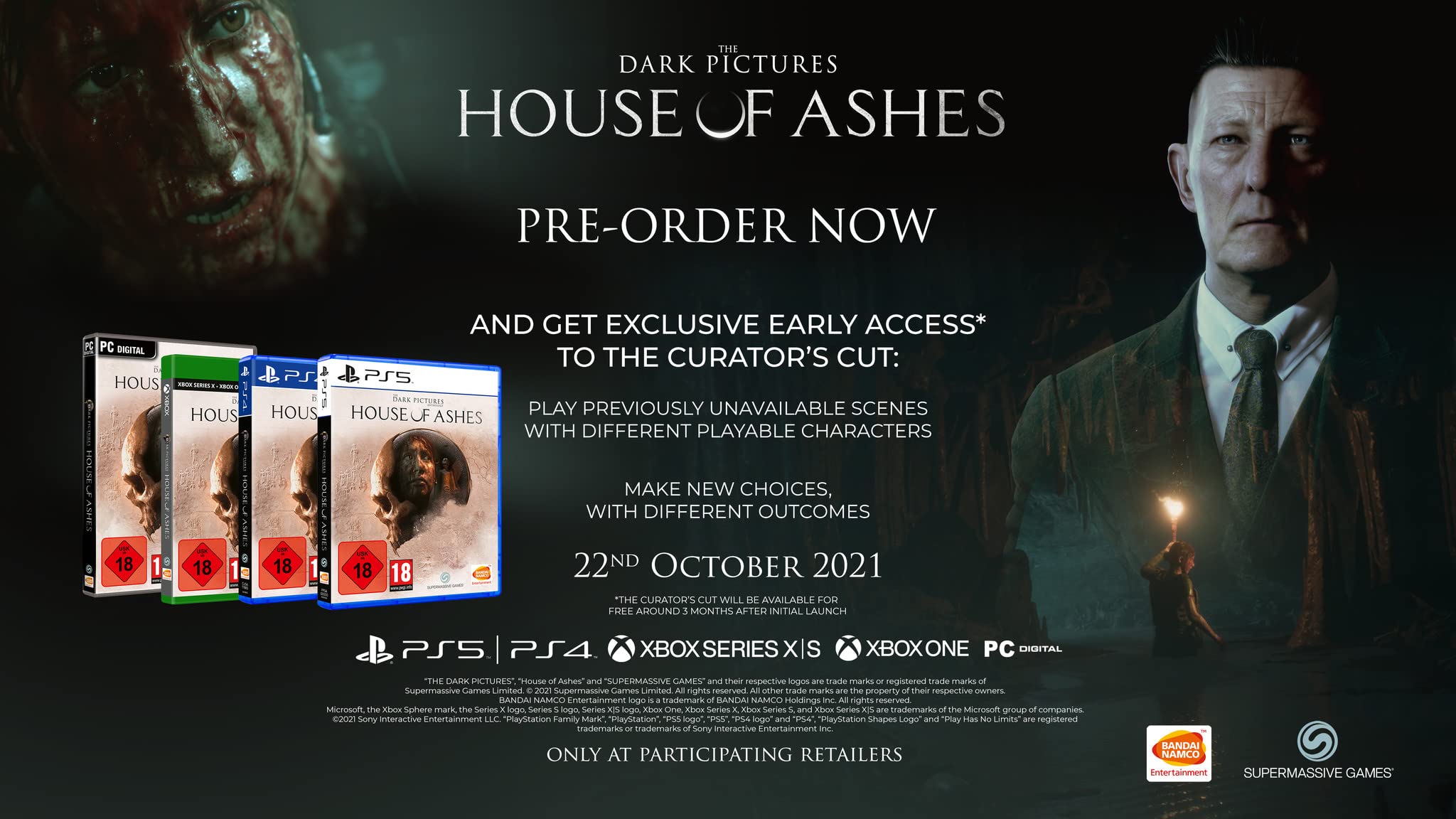 Foto 2 | Videojuego Bandai Namco The Dark Pictures Anthology: House Of Ashes Ps4 - Venta Internacional.