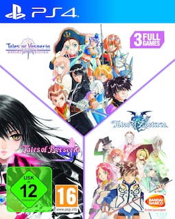 Foto 1 | Recopilación De Videojuegos Bandai Namco Tales Of Vesperia + Berseria + Zestiria - Venta Internacional.