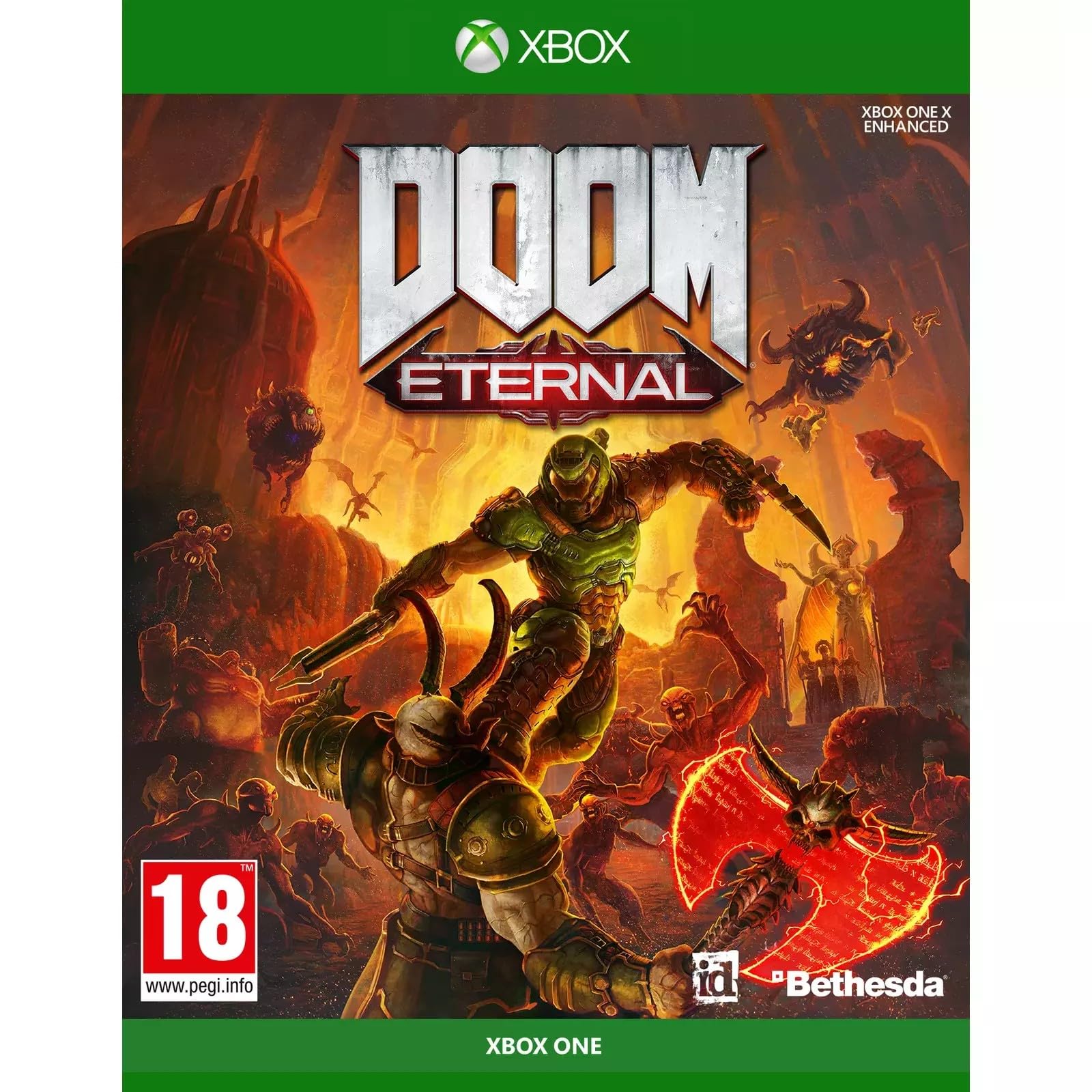 Foto 2 pulgar | Videojuego Bethesda Doom: Eternal Xbox One - Venta Internacional.