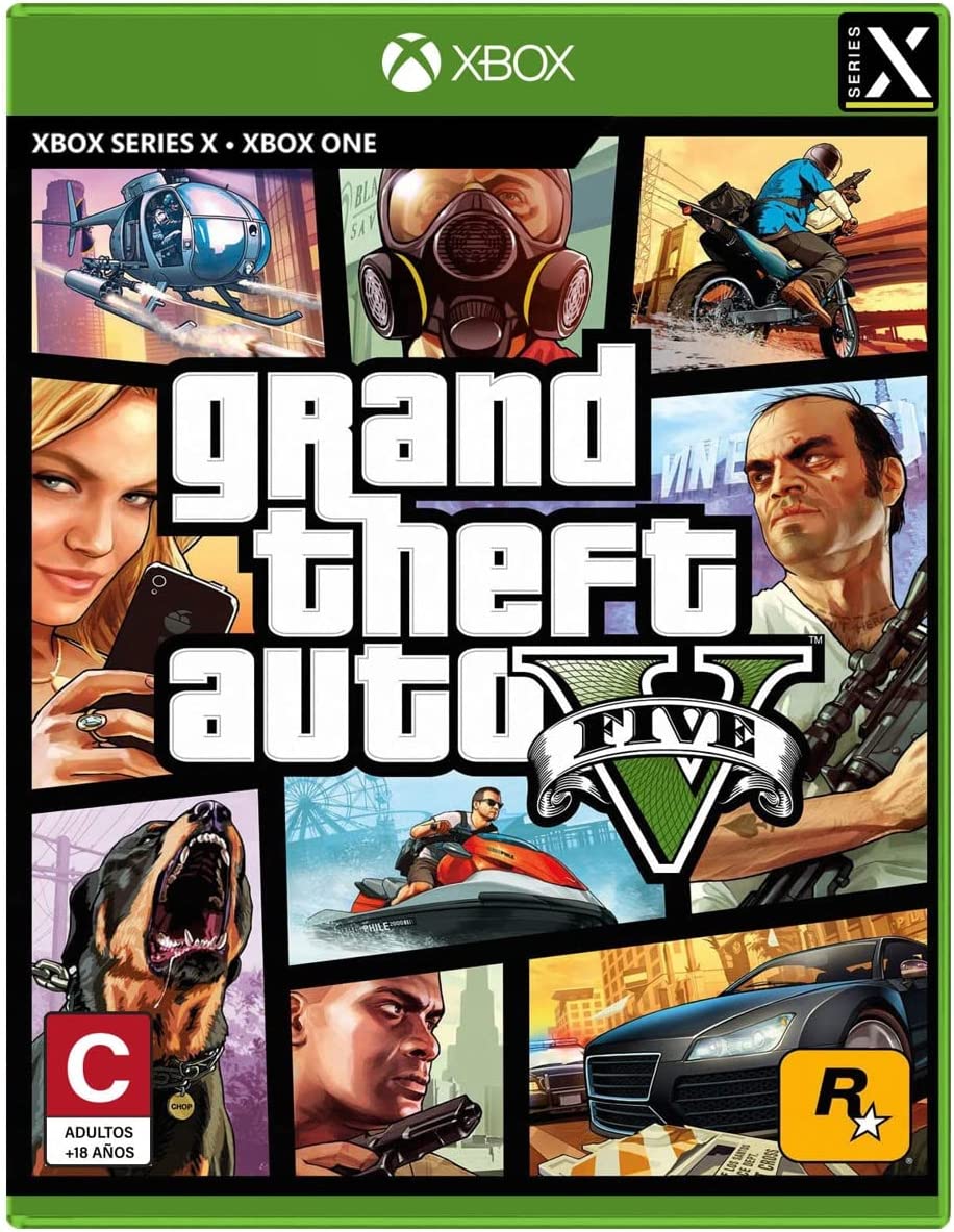 Foto 2 pulgar | Videojuego Grand Theft Auto V para Xbox One y Series X