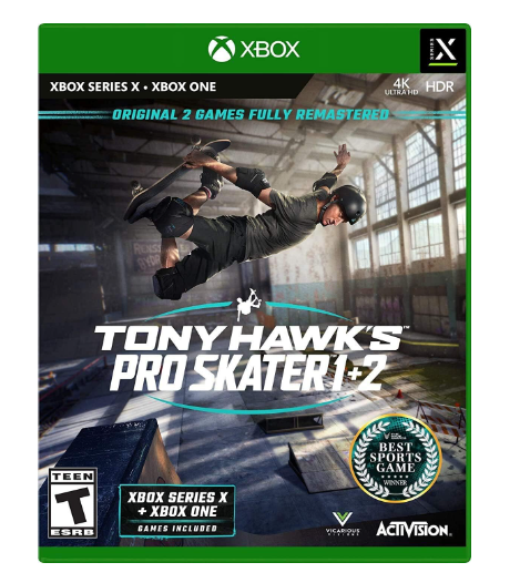 Foto 2 pulgar | Videojuego Tony Hawk's Pro Skater 1+2.-xsx Activision para Xbox