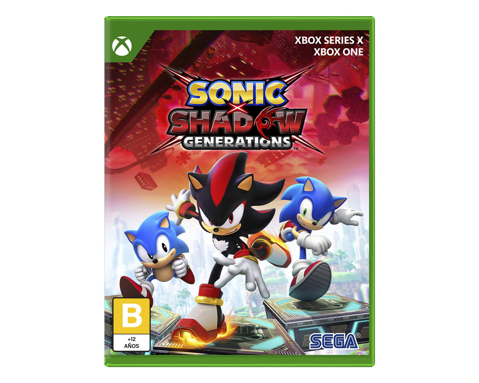 Foto 2 pulgar | Videojuego Sonic X Shadow Generations par Xbox Series X