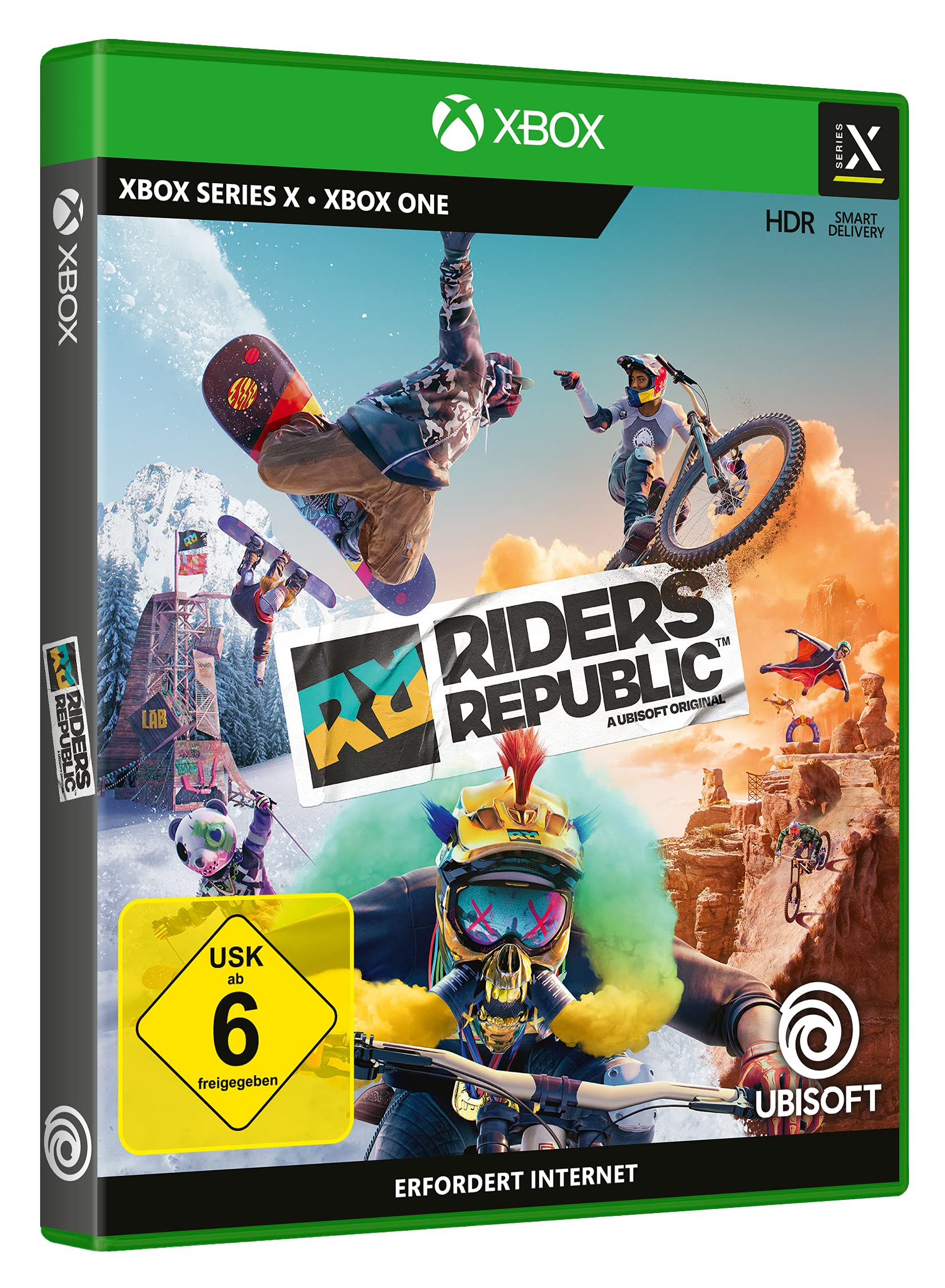 Foto 2 pulgar | Videojuego Microsoft Riders Republic Para Xbox One/series X - Venta Internacional.