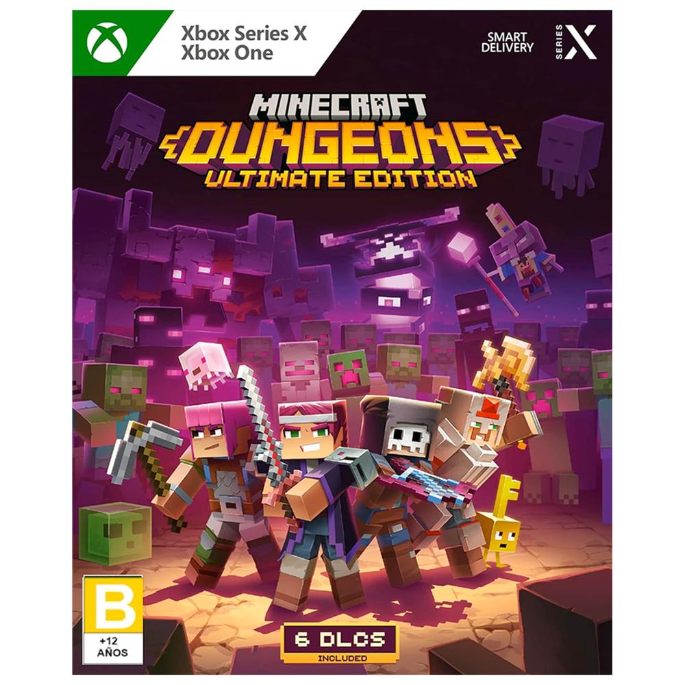 Videojuego Xbox Minecraft Dungeons Edicion Ultimate Español Series X/one