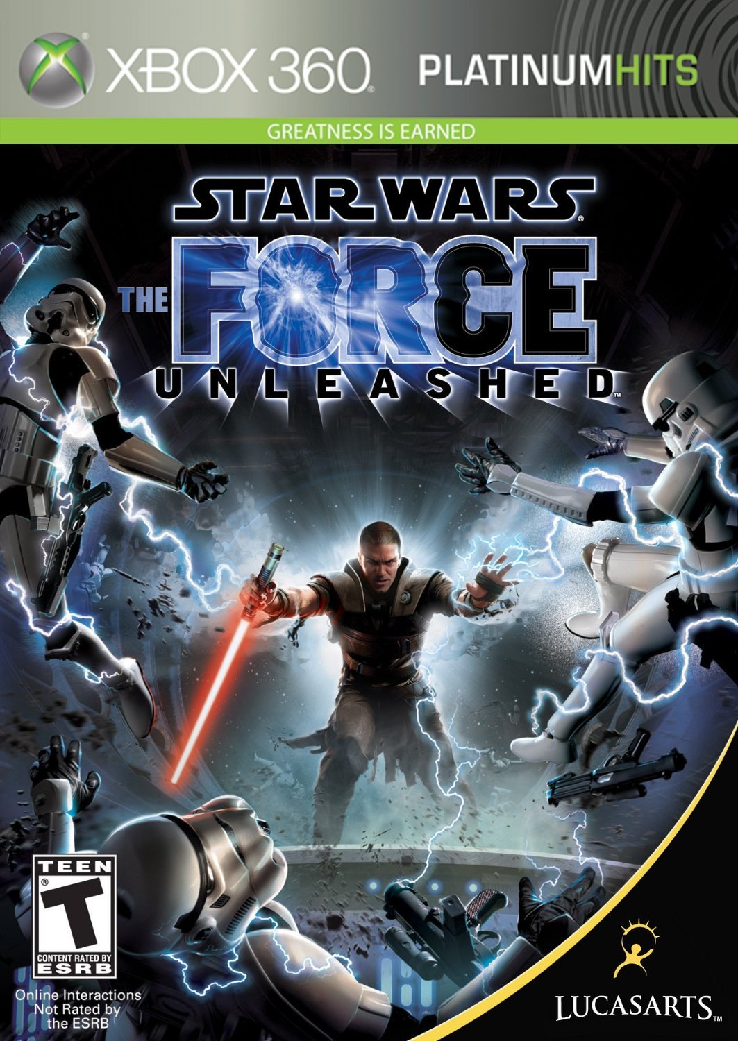 Videojuego Xbox 360 Star Wars The Force Unleashed - Venta Internacional.