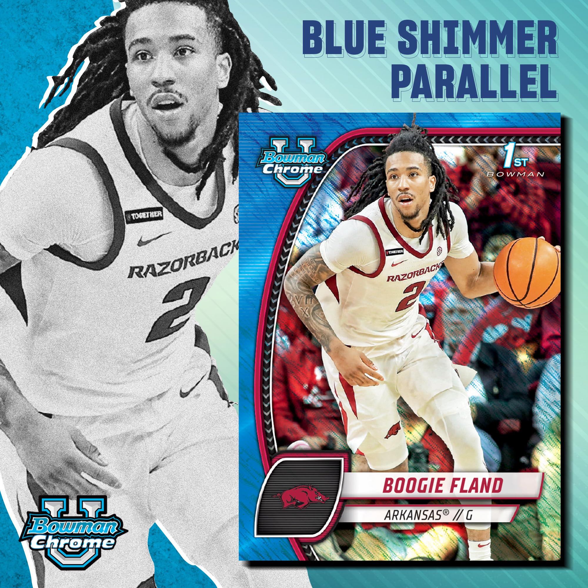 Foto 4 | Tarjetas Coleccionables De Baloncesto Topps Bowman U Chrome 2024-25 - Venta Internacional.