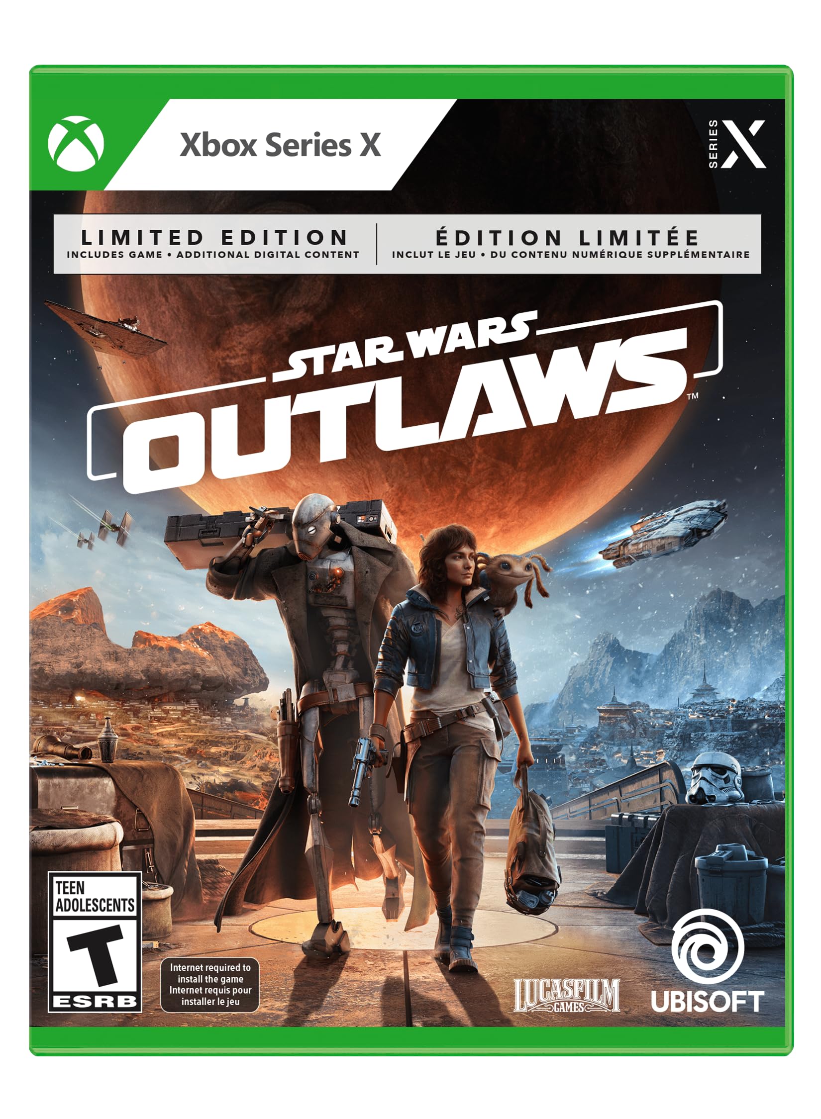 Videojuego Ubisoft Star Wars Outlaws Xbox Series X - Venta Internacional.