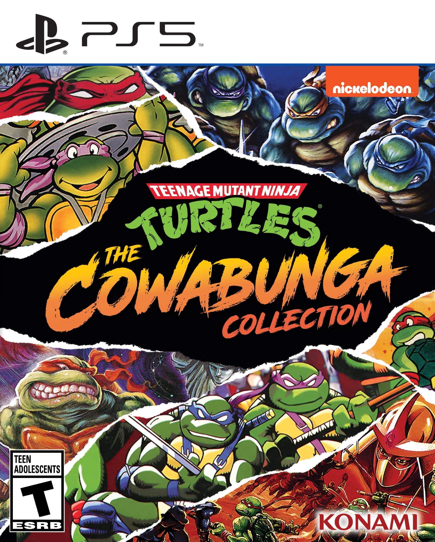 Foto 2 pulgar | Videojuego Konami Teenage Mutant Ninja Turtles Ps5 Collection - Venta Internacional.