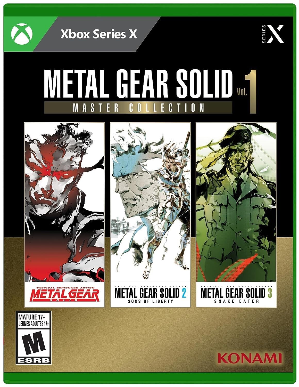 Videojuego Metal Gear Solid Master Collection Vol.1 Xbox Series X|s - Venta Internacional.