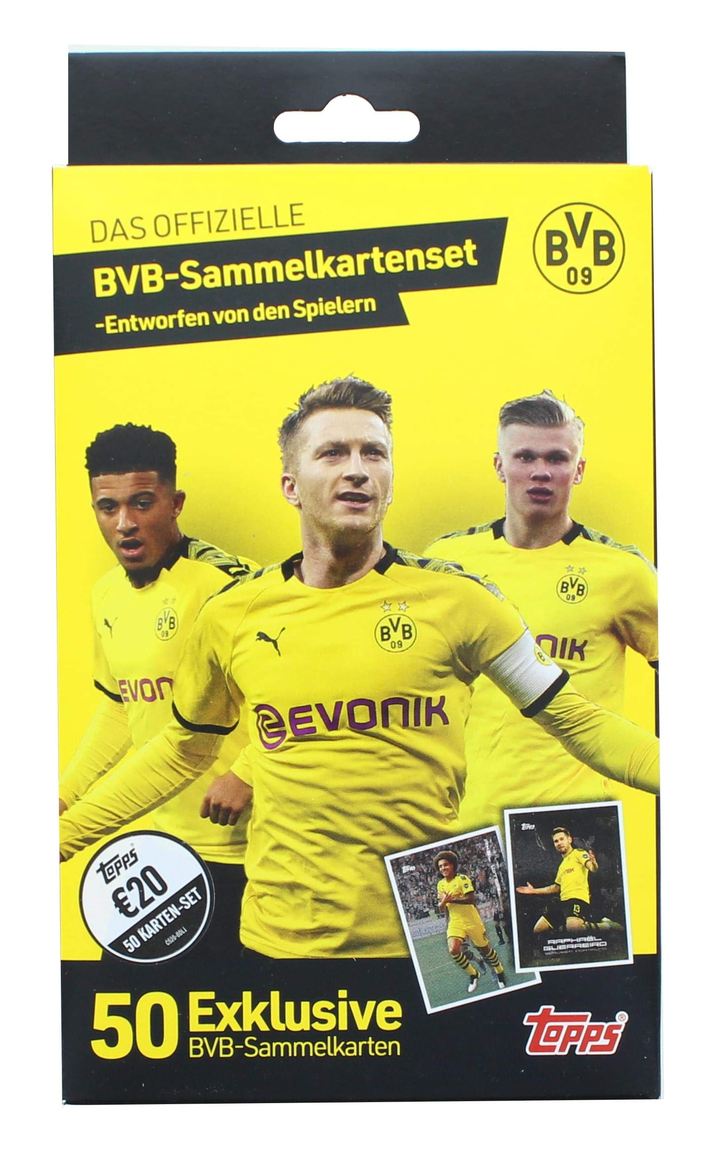Foto 2 pulgar | Set Trading Cards Topps 2020 X Bvb Borussia Dortmund Team - Venta Internacional.