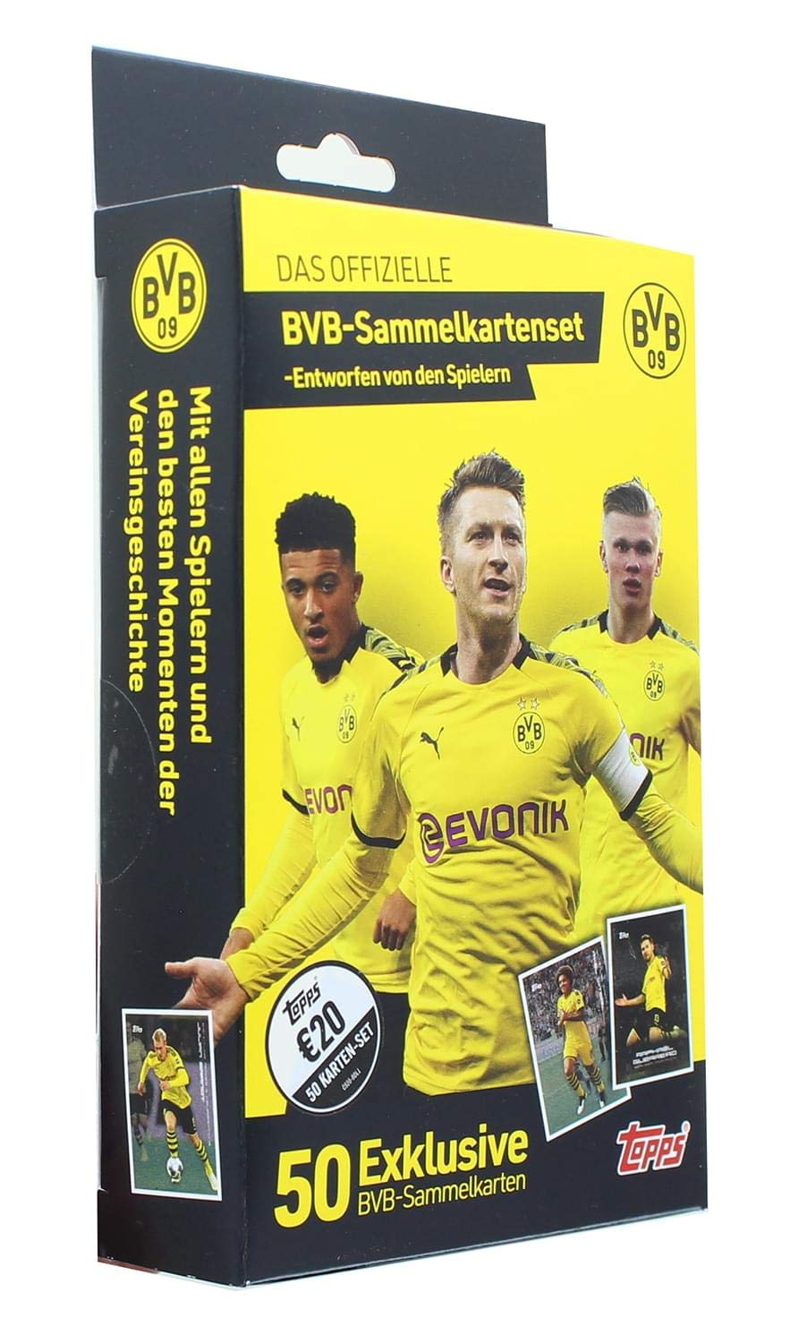 Foto 3 pulgar | Set Trading Cards Topps 2020 X Bvb Borussia Dortmund Team - Venta Internacional.