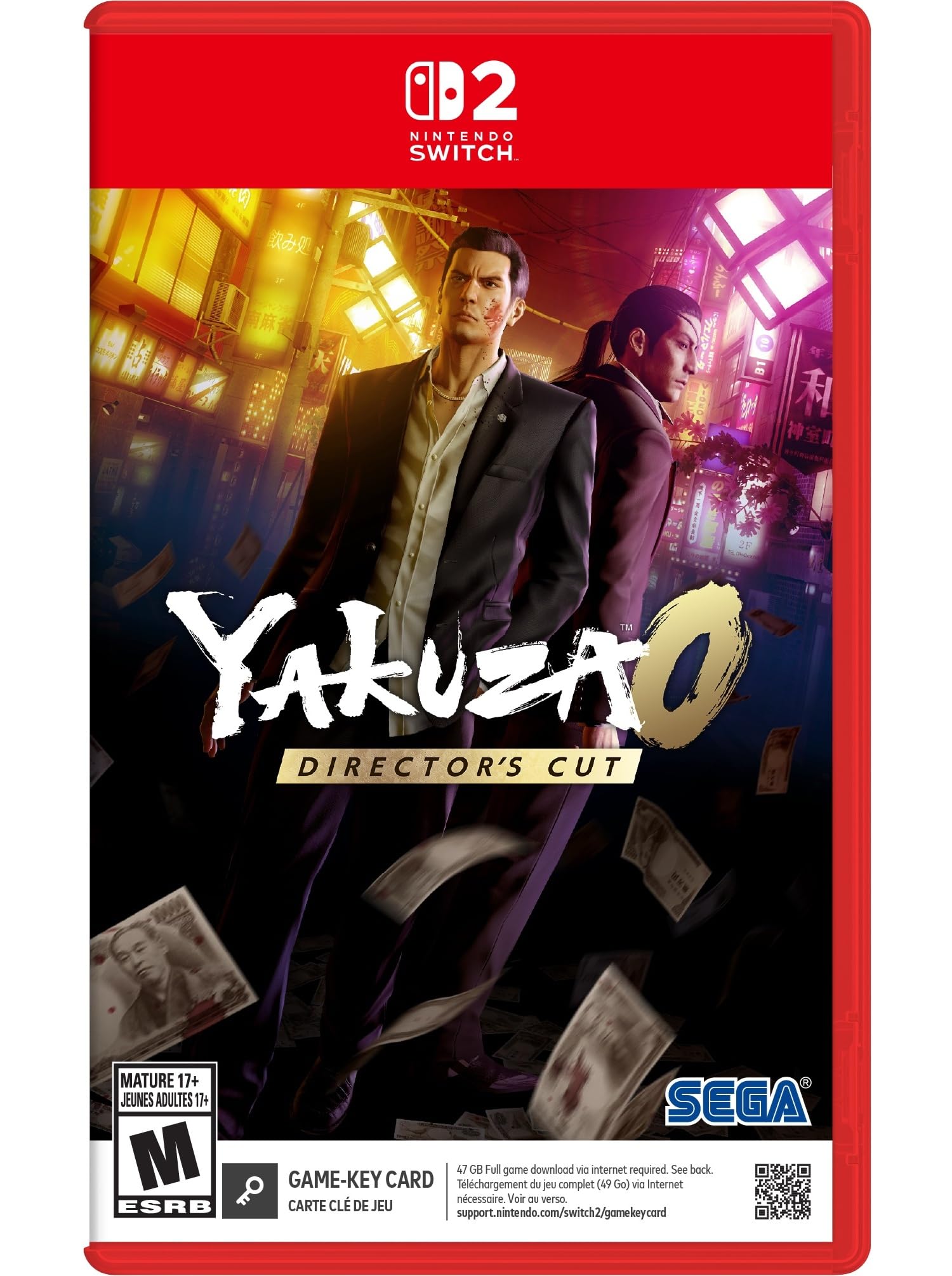 Foto 1 | Videojuego Sega Yakuza 0: Director's Cut Para Nintendo Switch - Venta Internacional.