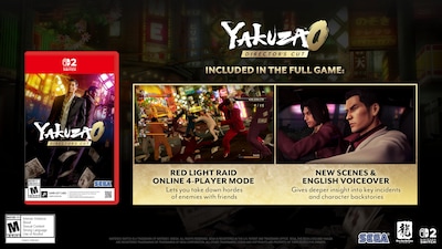 Foto 2 | Videojuego Sega Yakuza 0: Director's Cut Para Nintendo Switch - Venta Internacional.