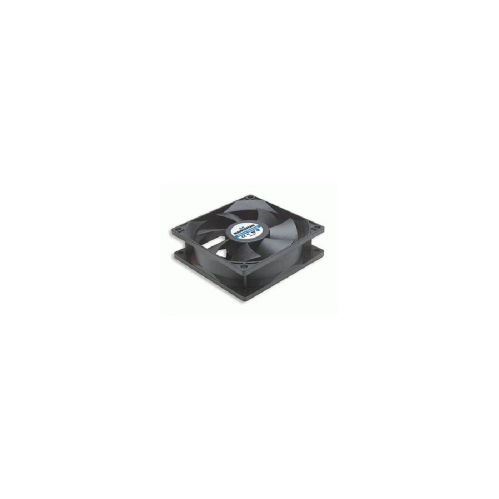 Foto 2 pulgar | Ventilador Gabinete/Fuente Manhattan 80mm Negro 3 Pin 700955